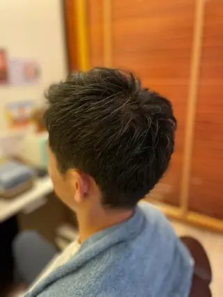 ショート 銀座メンズカット/ 銀座メンズパーマ/のヘアスタイル