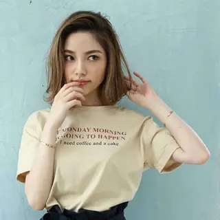 ミディアム カラー パーマ 🌿小川 大輔🌿のヘアスタイル