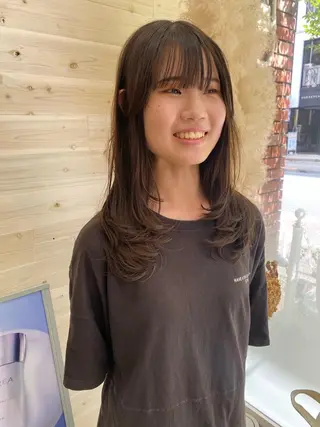 ロング 韓国ヘア／艶カラー minamiのヘアスタイル