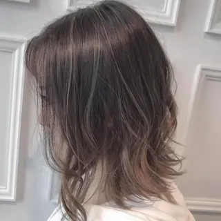 ミディアム カラー eclair.髪質改善&トリートメント所属・【艶髪、透明感】西村 有司のヘアスタイル