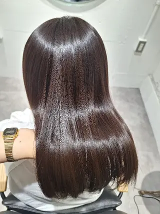 セミロング yolo.所属・夜特化型ヘアサロン 𓃱yolo.タナベのヘアスタイル