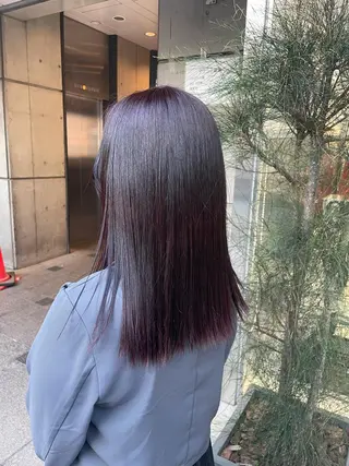 セミロング カラー 🧁はるひ/ ZEST八王子🟡のヘアスタイル