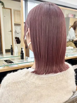 カラー パーマ×ウルフカット koya☆のヘアスタイル