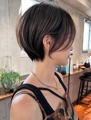 ショート カラー ハイライトNo.1☆ ゆうのヘアスタイル