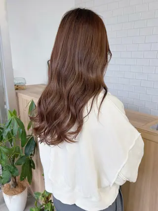 カラー 津田 七美希のヘアスタイル