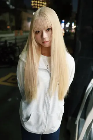 ロング カラー 🧡色落ちまで2度綺 麗なカラー🧡ヨシキのヘアスタイル