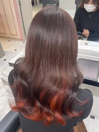 ロング ヘアアレンジ カラー 銀座/ショート/ メンズ/HINOKIのヘアスタイル