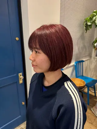 ショート 韓国レイヤー💖 ハイトーン🍒ྀིのヘアスタイル