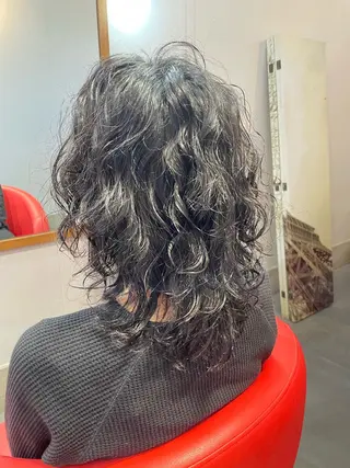セミロング パーマ SEAGULLIII 本通店のヘアスタイル