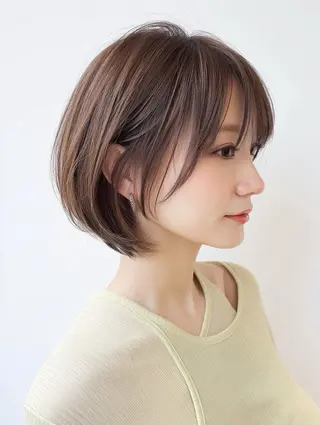 ショート 似合わせショート/癒 しのはちみつ炭酸スパのヘアスタイル