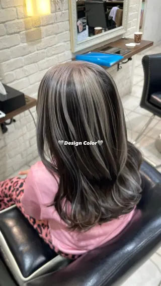 カラー 🩵RIKO🩵 透明感カラー🫧のヘアスタイル