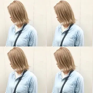 ショート カラー 竹内啓太 ボブのヘアスタイル