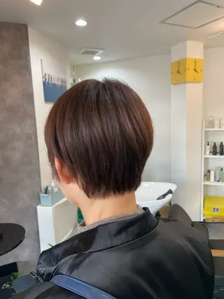 ショート カラー ARARE HAIR みゆきのヘアスタイル