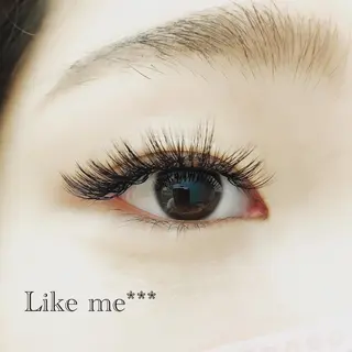 マツエク・マツパ Like me*** eyelashのマツエク・マツパデザイン