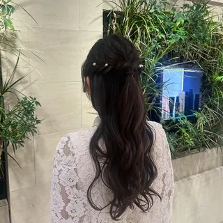 ロング ヘアアレンジ /ネイル/美波のヘアスタイル