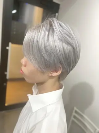 ミディアム カラー メンズ ✨【公式】 juhl.横浜✨のヘアスタイル