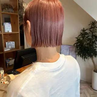 ショート ボブ/透明感カラー /坂口恵梨子のヘアスタイル