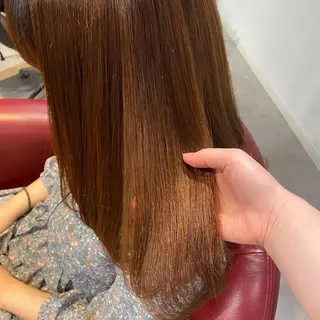 セミロング GO TODAY SHAiRE SALON 原宿Stella店所属・𓍯柔らかhair 𓍯 yukinoのヘアスタイル