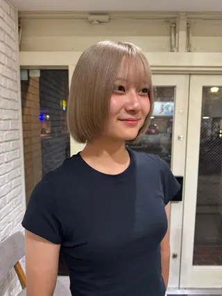 カラー 阿部 ことみのヘアスタイル
