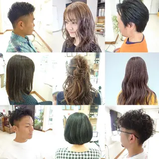 ロング メンズ キンジョウ エナミのヘアスタイル