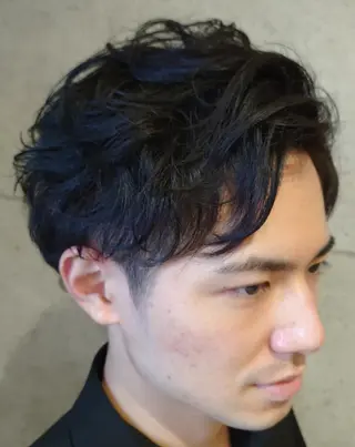 ショート パーマ 根岸 進のヘアスタイル