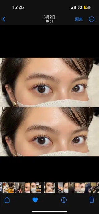 マツエク・マツパ OLIVIA GINZA上野のマツエク・マツパデザイン