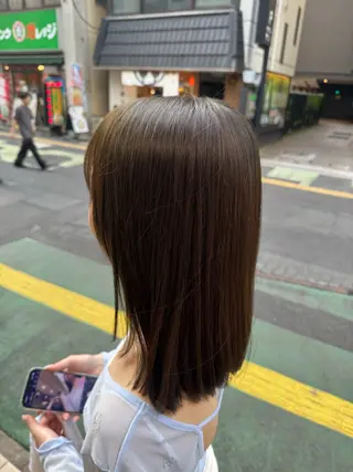 ミディアム hip's eyes 渡辺舜のヘアスタイル