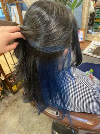 ロング カラー JAM所属・透明感ケアカラー 🌟misaki🌟のヘアスタイル