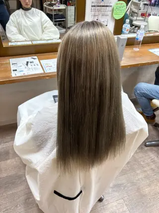 ロング KR2S中百舌鳥所属・🇰🇷羽エク/ シールエクRYOKAのヘアスタイル