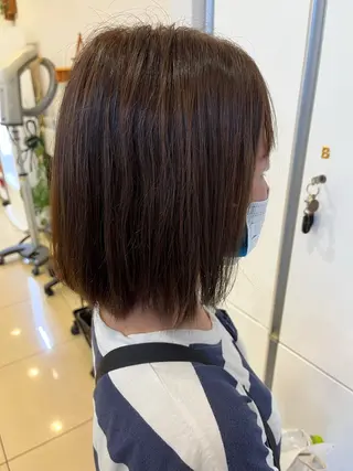 ミディアム カラー 💠 安部朋也💠のヘアスタイル