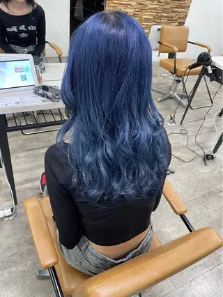 カラー 所沢カットモデル🩵 ゆう❄️🍒のヘアスタイル