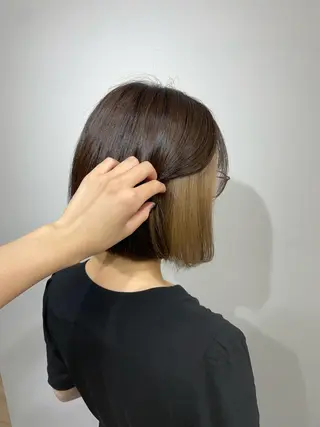 カラー 🌹門奈🌹髪質改善 /透明感カラーのヘアスタイル