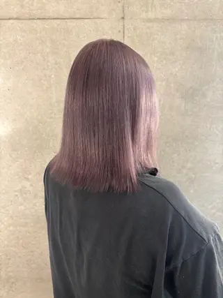 ミディアム MONIQA sakae所属・hina/ハイトーン /ピンクカラー🎀のヘアスタイル