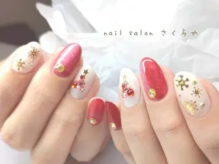 ネイル さくらや❤ パラジェル使用のネイルデザイン