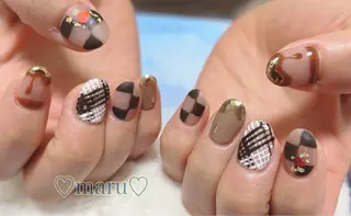 ネイル まるみ ♡のネイルデザイン