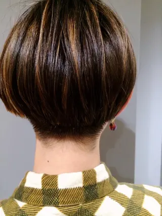 ショート milk所属・キノシタ マユのヘアスタイル