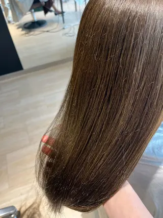 セミロング カラー 佐藤 悠衣/透明感 カラー/似合わせ前髪のヘアスタイル