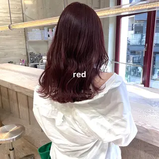 カラー 暖色カラー推し/ トヤエリコのヘアスタイル