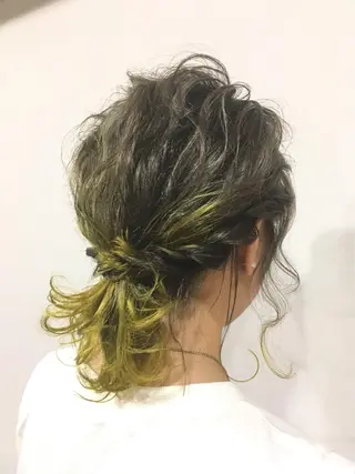 ミディアム カラー flocci🌙 フロクシのヘアスタイル