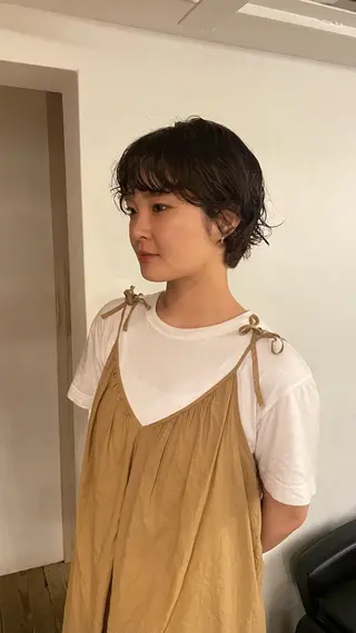 ショート パーマ 原宿/ケパーマ 🧺ユウマのヘアスタイル