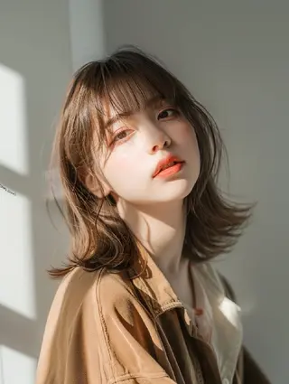 ミディアム 山田 一貴のヘアスタイル