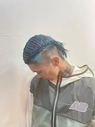 ショート カラー メンズ WEST OLAND加藤圭介のヘアスタイル