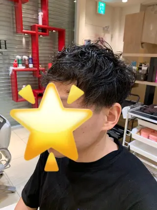 メンズ lore 金杉悠作のヘアスタイル