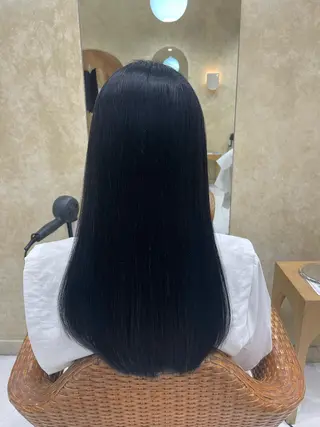 ロング カラー 川中 あいかのヘアスタイル