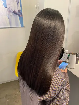 ロング 🤍韓国ヘア🇰🇷 タバタサオリ🤍のヘアスタイル