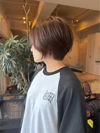 ショート 🔥髪質改善×似合せ 🔥【天神美容室】のヘアスタイル
