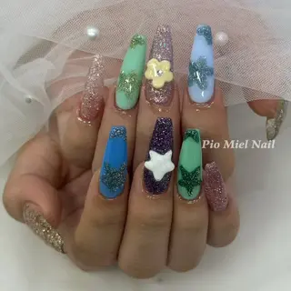 ロング Pio Mielのネイルデザイン