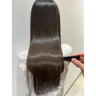 ロング パーマ 🥀縮毛矯正🥀 川﨑和希のヘアスタイル