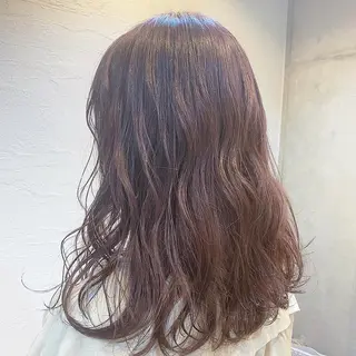 セミロング カラー 韓国ヘア☁️ mitsukiのヘアスタイル