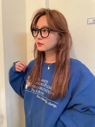 ロング カットモデル募集🦕 ／池田翔太のヘアスタイル